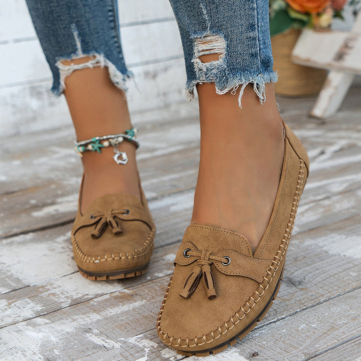 Everyday women's loafers featuring a flexible sole & plush cushioned comfort.