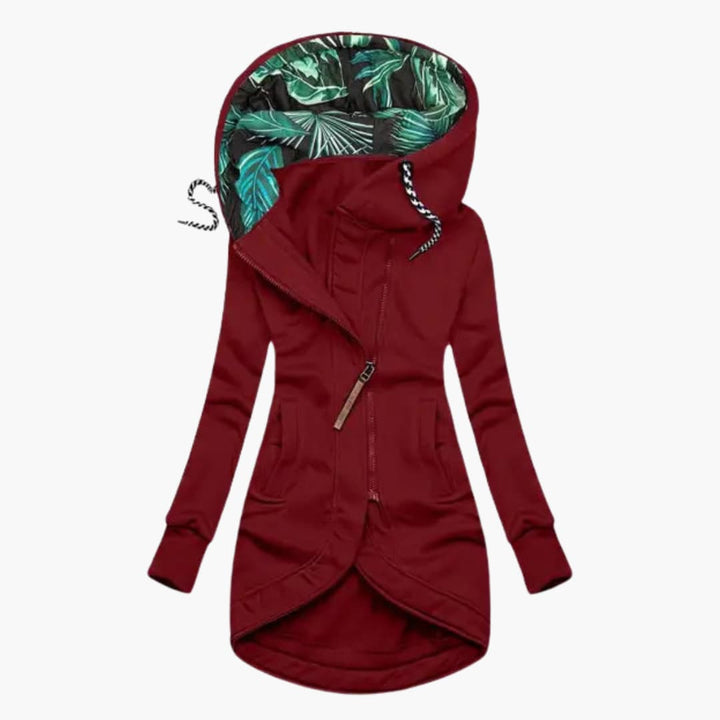 Cozy women's fashion jacket, a stylish insulated winter coat perfect for ultimate warmth & elegance.