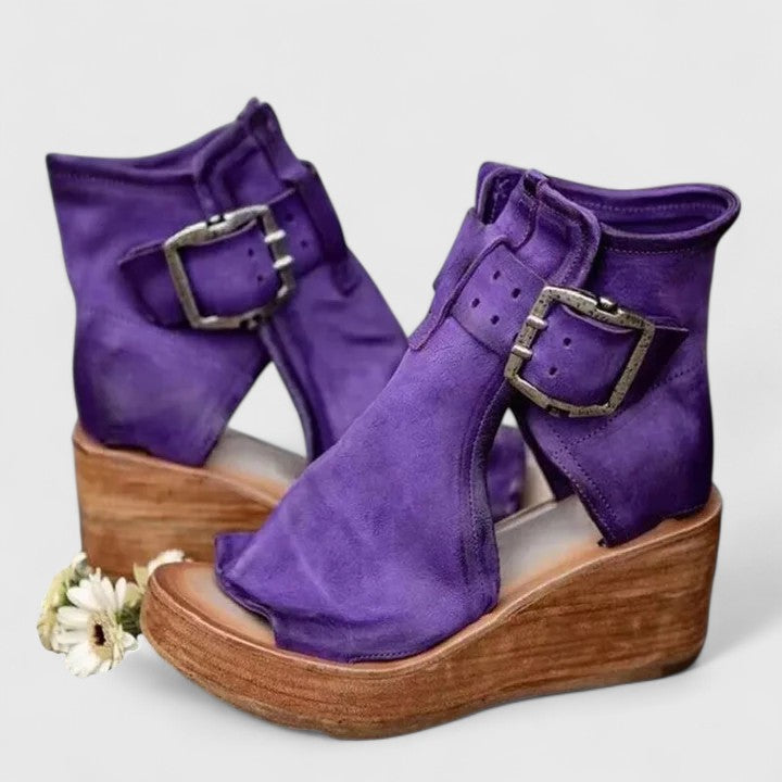 Women's comfortable orthopedic boots with foot support for walking. Durable ankle boots for all-day wear.