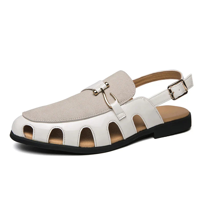 Stack of colorful suede slingback loafers, showcasing variety in elegant women's flats