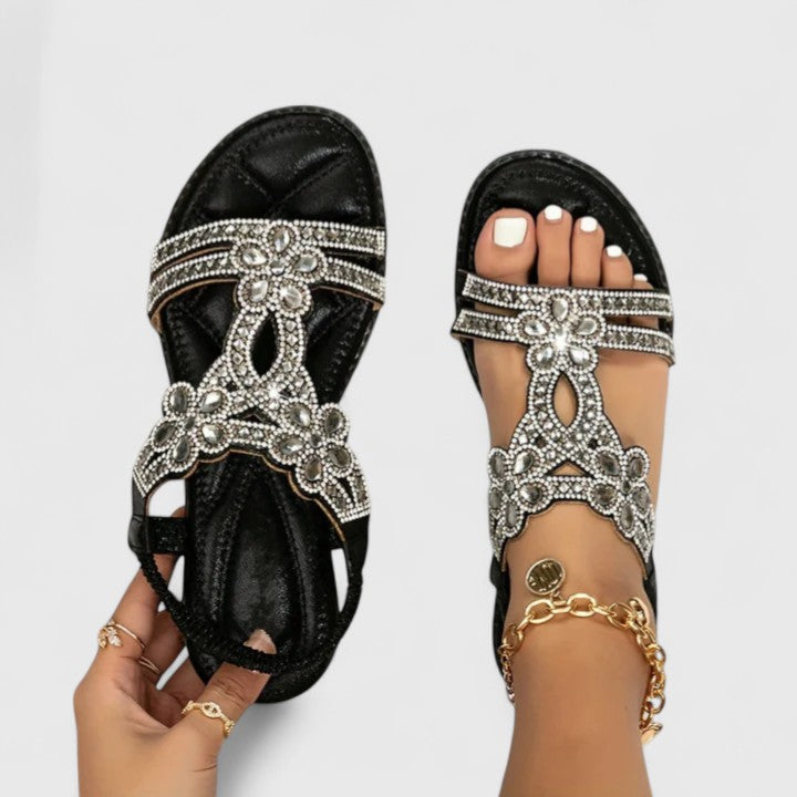 Stylish women's summer sandals providing supportive, all-day comfort & arch support.