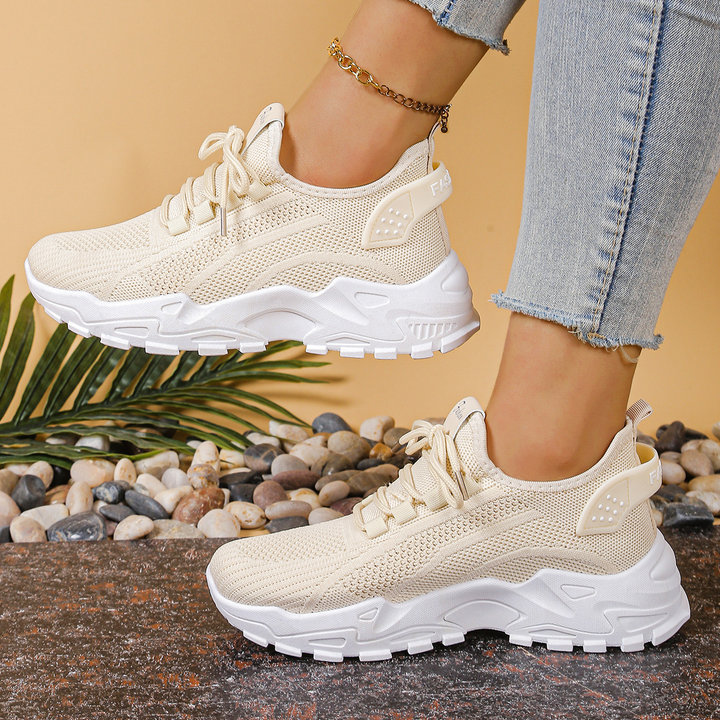 Women's supportive orthopedic walking sneakers with arch support for ultimate comfort.