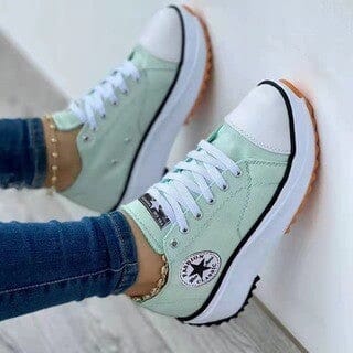 Modern women's casual shoes with a distinctive chunky sole, perfect for trendy everyday footwear & comfortable wear.