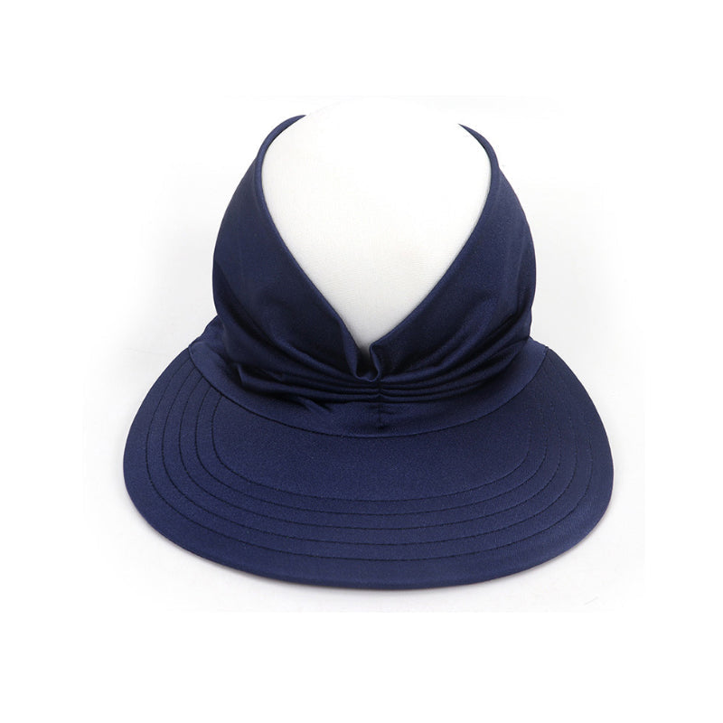 Chic women's UV protection hat, an essential summer accessory for beach and pool days