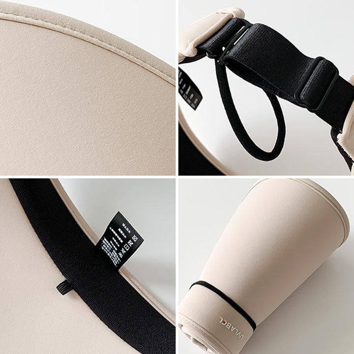 Lightweight UV sun protection hat for women, wide brim, ideal for beach and outdoor wear