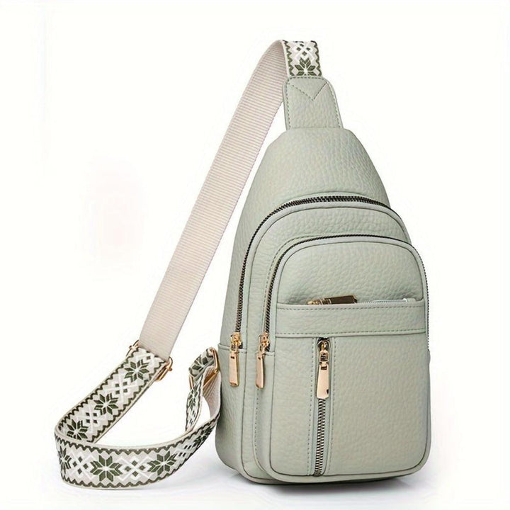 Fashionable women's vintage style chest crossbody, perfect retro accessory.