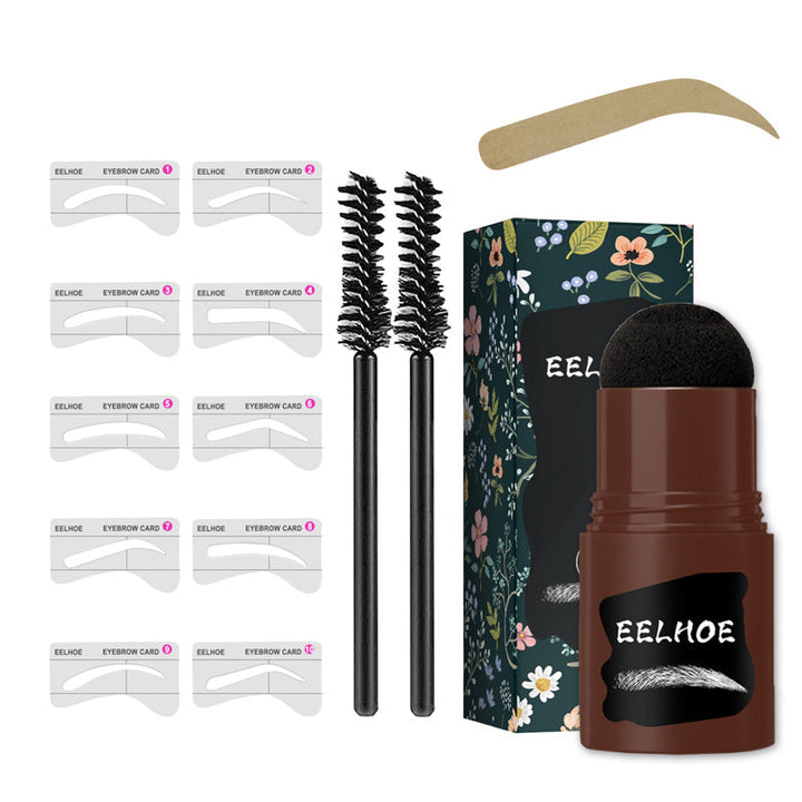 Eyebrow Stamp Kit for waterproof, smudge-proof brow makeup and easy application