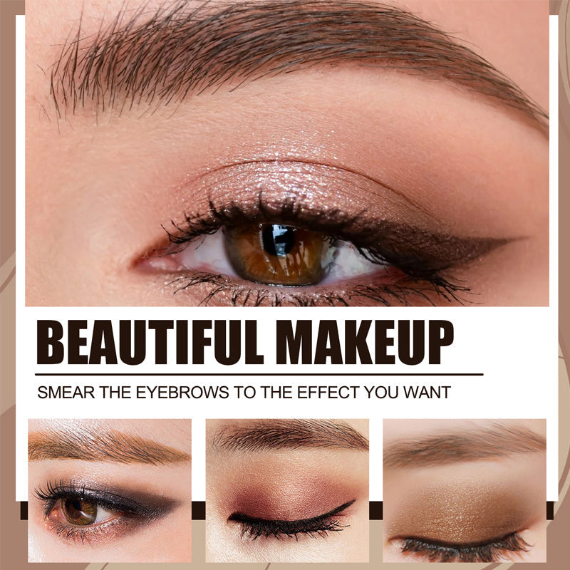 Waterproof Eyebrow Stamp Kit: brow powder, brush, and stencils for salon-quality results