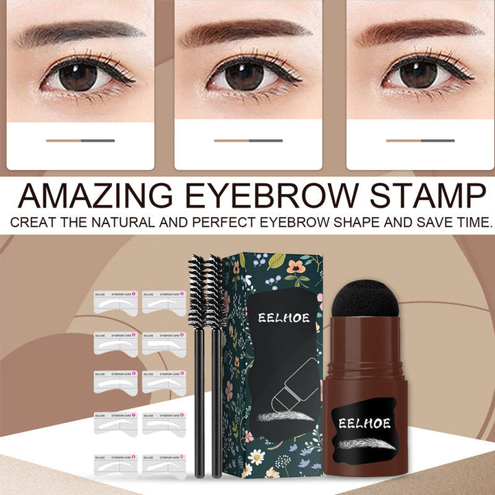 Eyebrow Stamp Kit for women: long-lasting, smudge-proof brow makeup and shaping tools