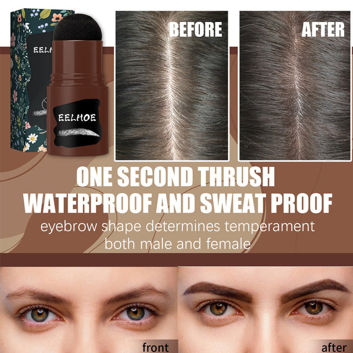 Waterproof cosmetics kit: Eyebrow Stamp for easy, flawless brow application at home