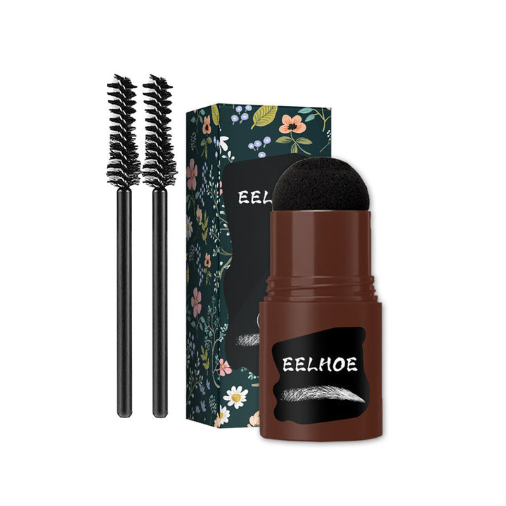 Eyebrow shaping kit: waterproof brow stamp and stencils for professional beauty results