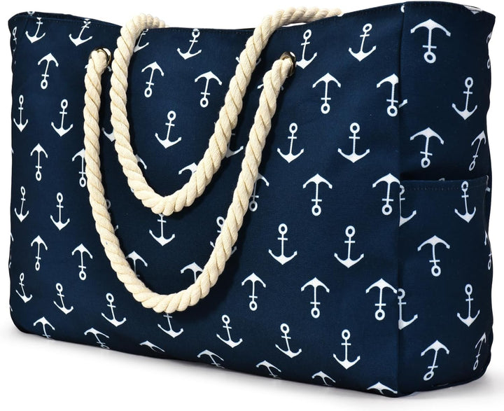 Women's waterproof large tote bag, Oxford fabric, perfect for work & travel.