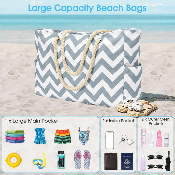 Durable women's waterproof shoulder bag, large, Oxford fabric, perfect for travel.