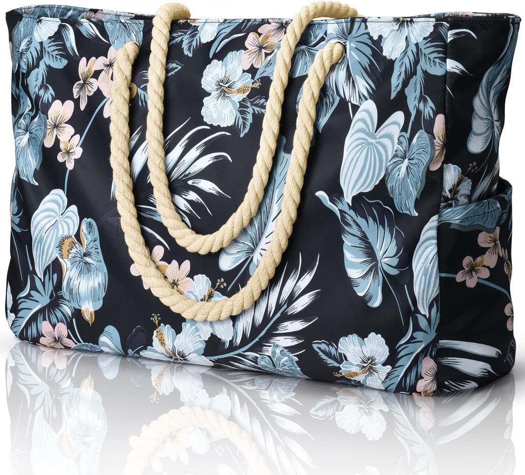 Spacious zippered waterproof women's tote, large capacity for all your needs.