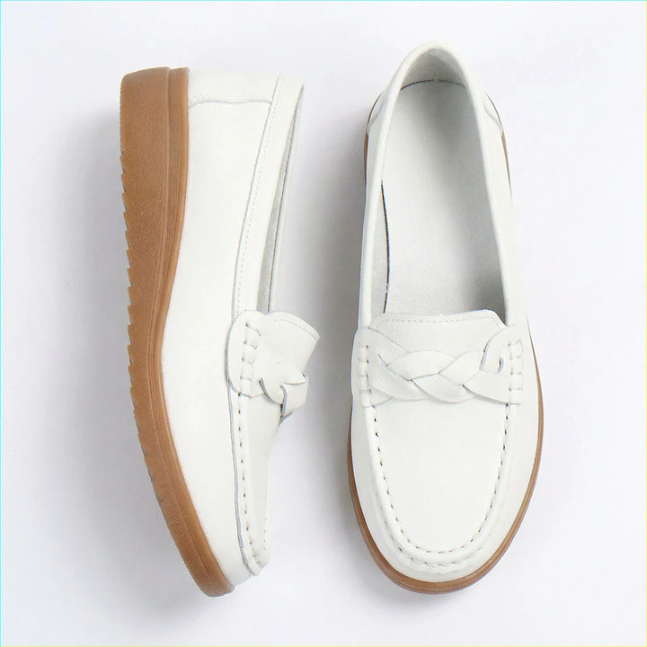 Women's Arch Support Loafers: Wide fit, orthopedic, and easy slip-on for everyday wear.