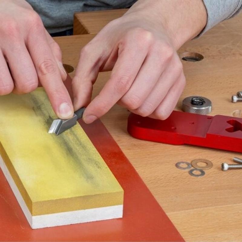Chamfer tool for woodworking, Edge Corner Plane, perfect for finishing wood pieces cleanly