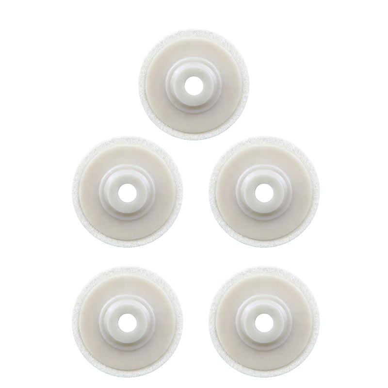 Robust wool felt buffing pad, designed for efficient polishing of metal, wood & car paint