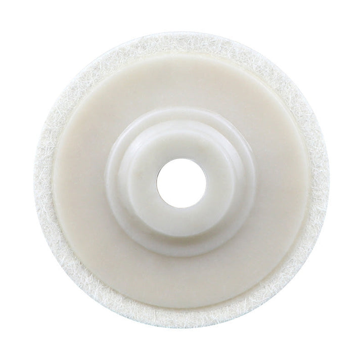 Angle grinder wool felt polishing disc for powerful, scratch-free surface buffing & detailing